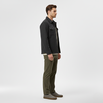 Wool Overshirt Jacket
