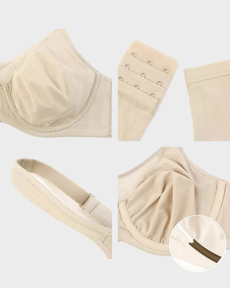High Support Underwire Bra with Extra Coverage & Reduced Bounce
