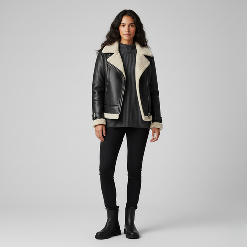 Sherpa Lined Jacket