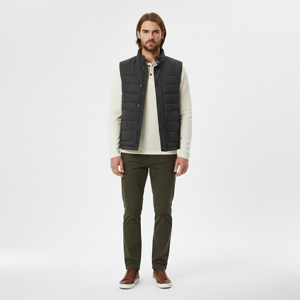 Quilted Puffer Vest