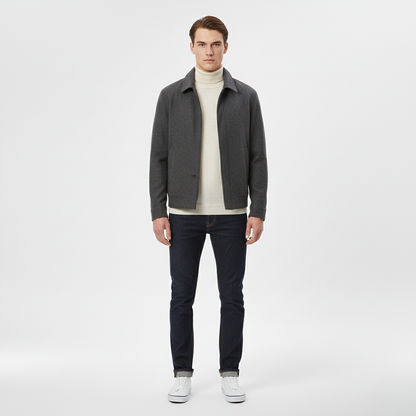 Wool Zip Jacket