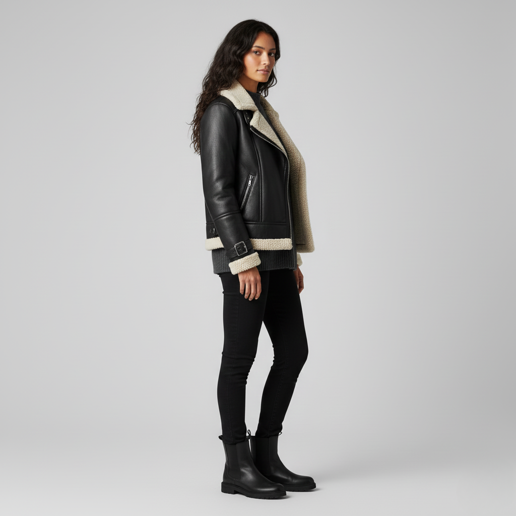 Sherpa Lined Jacket