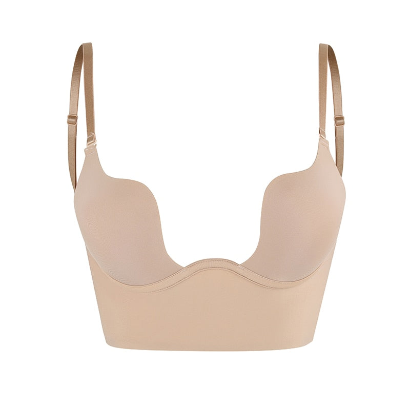 Push-Up Bra with Seamless Support