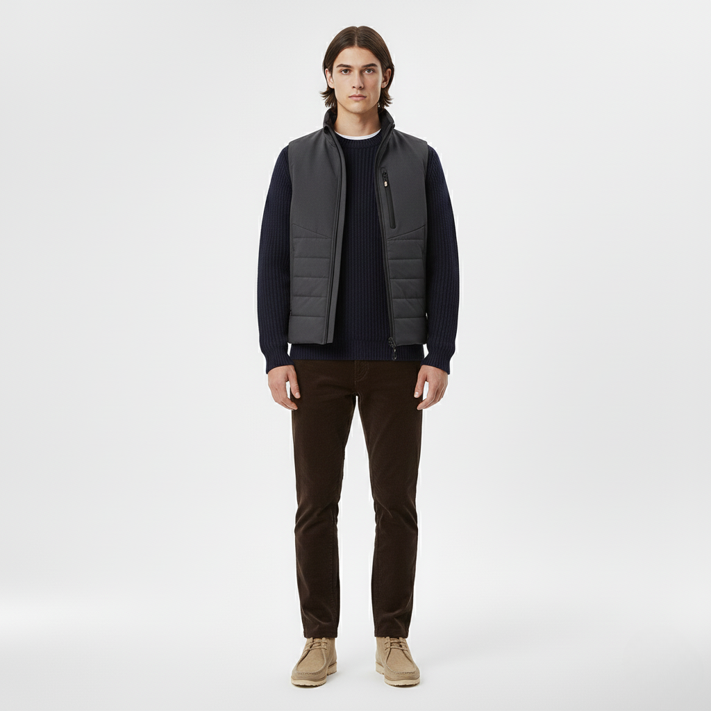 Softshell Puffer Vest