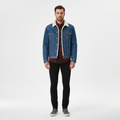 Sherpa Lined Denim Jacket