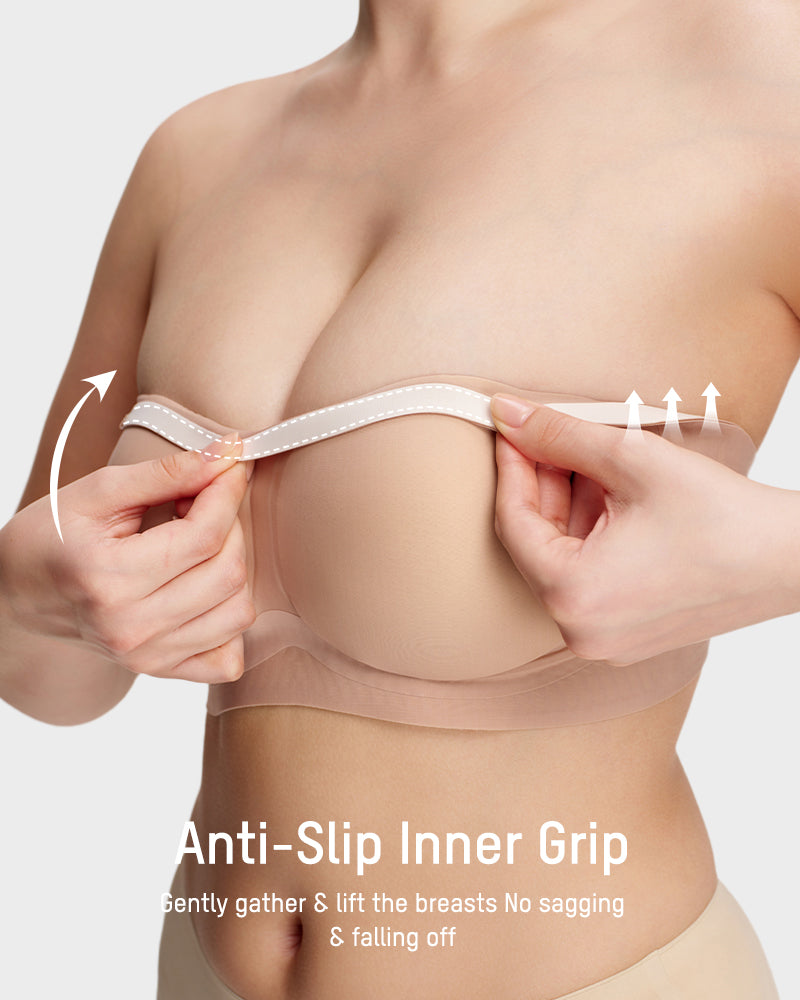 Strapless Full Coverage Bra | Stay-Put Support & Smooth Everyday Comfort