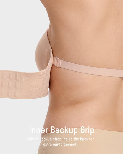 Strapless Full Coverage Bra | Stay-Put Support & Smooth Everyday Comfort