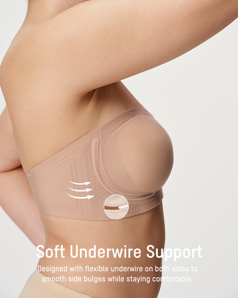 Strapless Full Coverage Bra | Stay-Put Support & Smooth Everyday Comfort