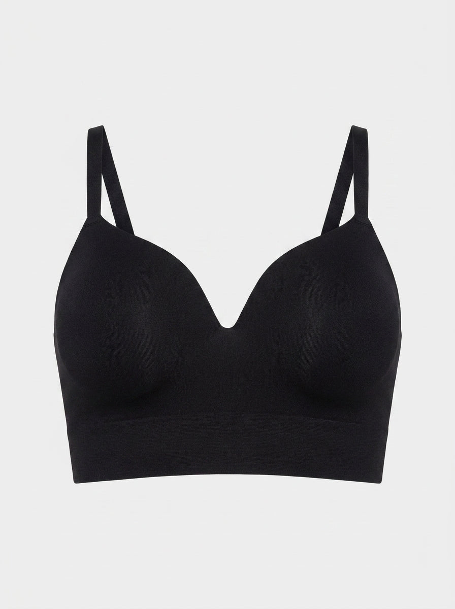 Wire-Free Supportive Bra with Adjustable Straps