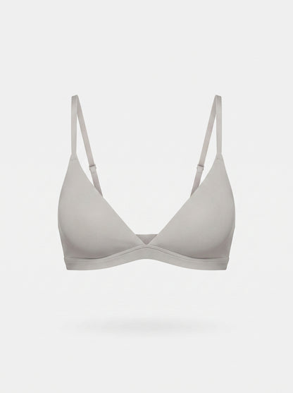Lounge Plunge Bra Wire Free Triangle Bralette