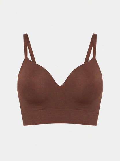 Wire-Free Supportive Bra with Adjustable Straps