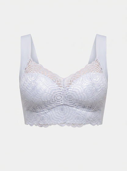 Comfortable & Supportive Push-Up Bra with Wide Straps