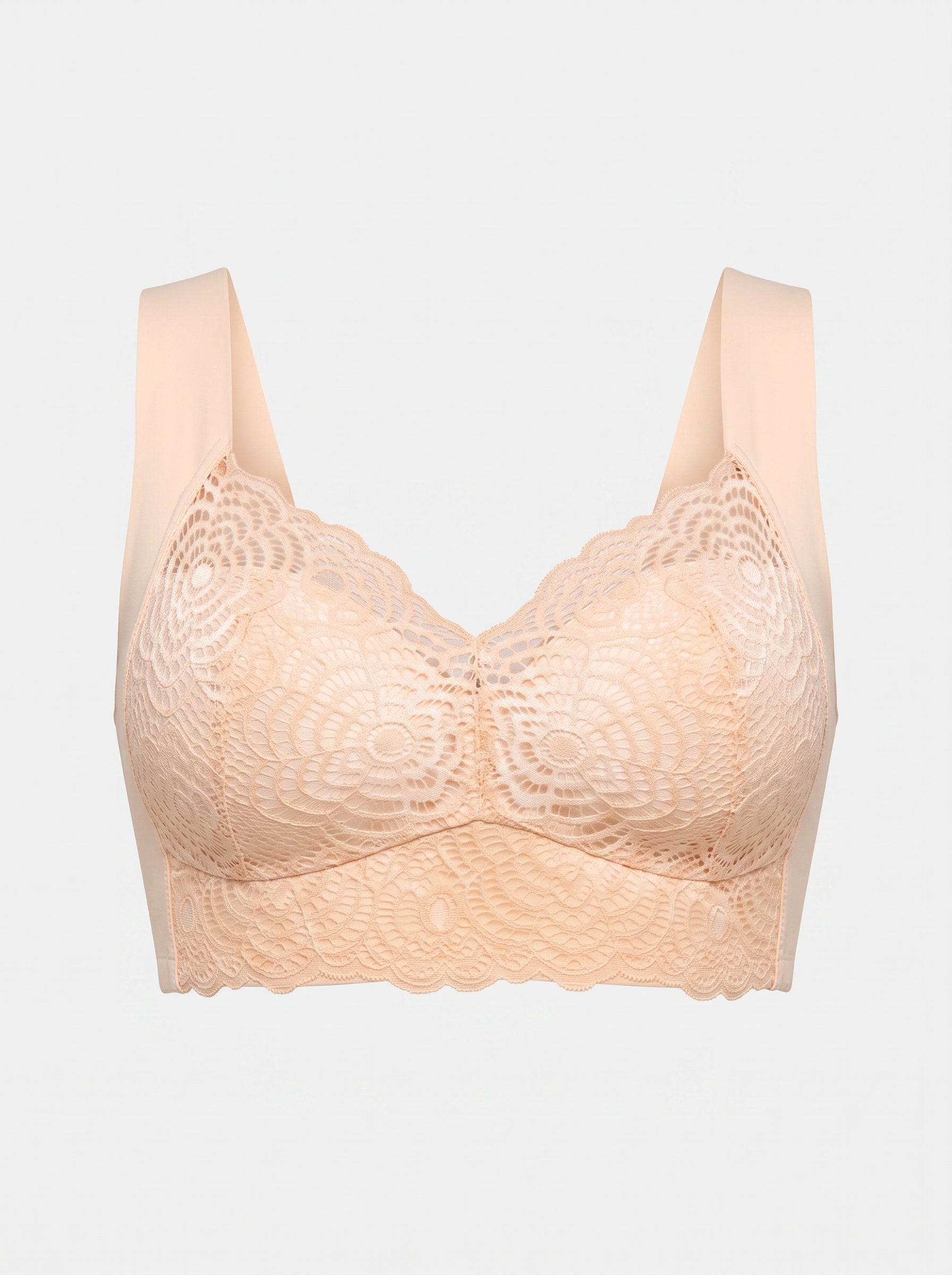 Comfortable & Supportive Push-Up Bra with Wide Straps