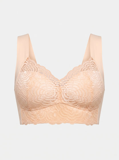 Comfortable & Supportive Push-Up Bra with Wide Straps