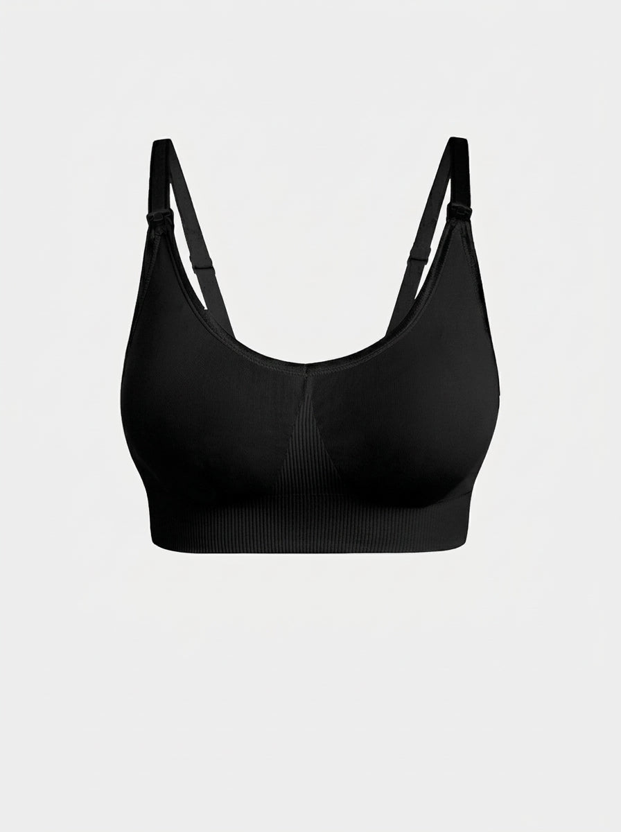Seamless Nursing Bra with Anti-Sag Support