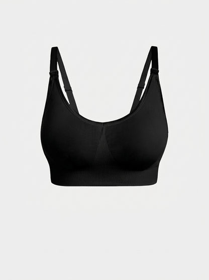 Seamless Nursing Bra with Anti-Sag Support