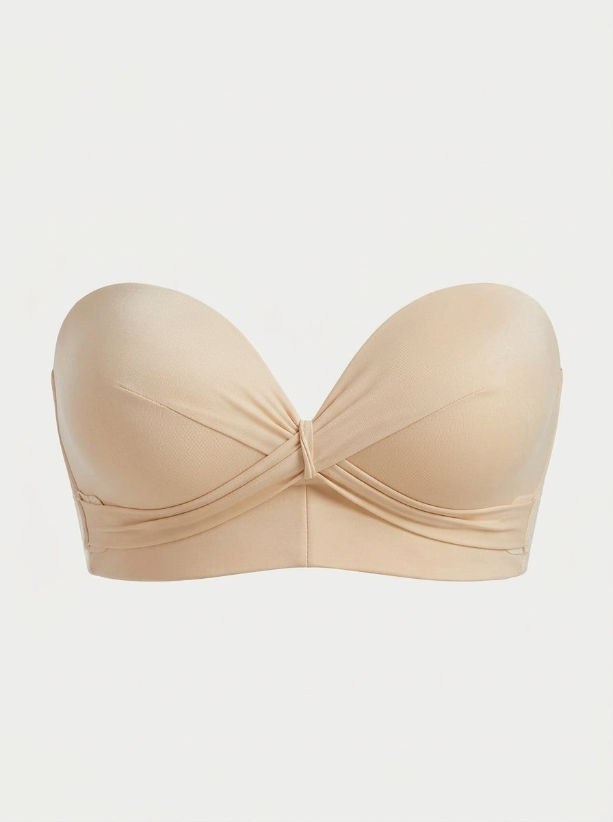 Convertible Strapless Bra with Front Closure