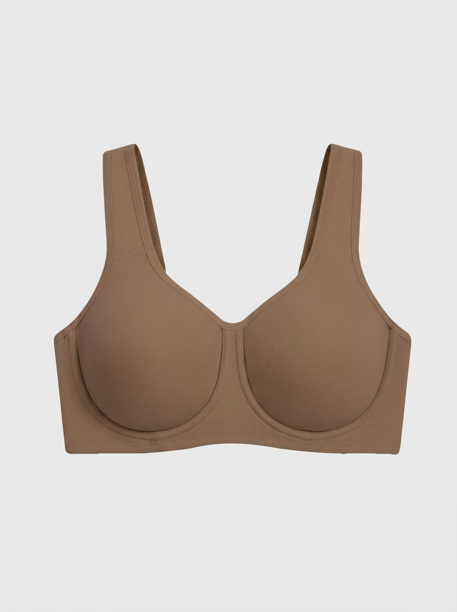 Underwire Sports Bra with Full Coverage Cup