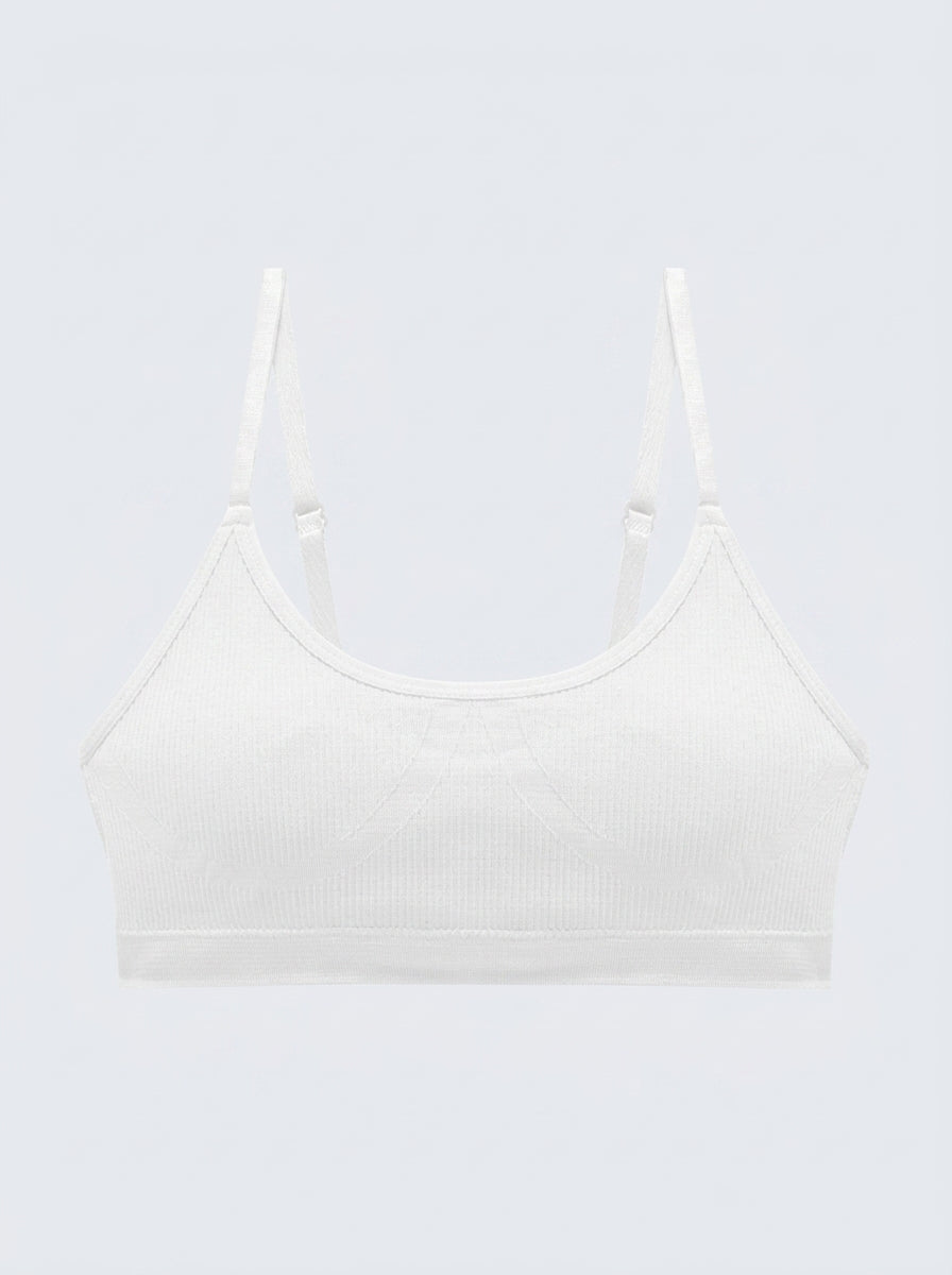 Soft Scoop Bralette with Adjustable Straps