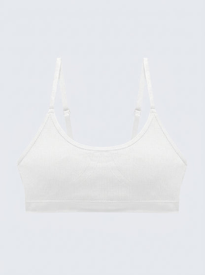 Soft Scoop Bralette with Adjustable Straps