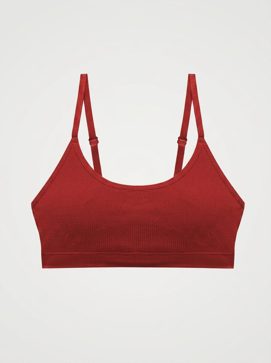 Soft Scoop Bralette with Adjustable Straps