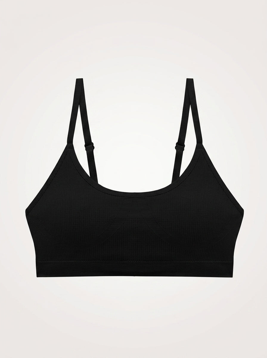 Soft Scoop Bralette with Adjustable Straps