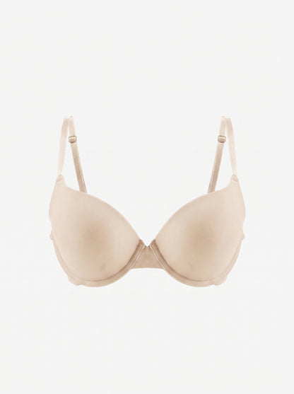 Smooth Cotton T-Shirt Bra with Underwire Support