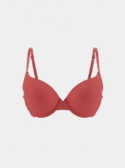 Smooth Cotton T-Shirt Bra with Underwire Support