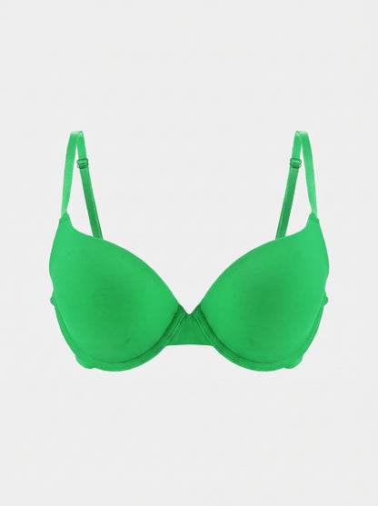 Smooth Cotton T-Shirt Bra with Underwire Support