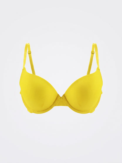 Smooth Cotton T-Shirt Bra with Underwire Support