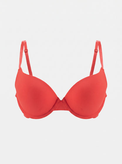 Smooth Cotton T-Shirt Bra with Underwire Support