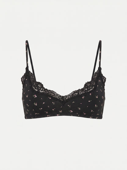 Lace-Trim Wireless Bralette