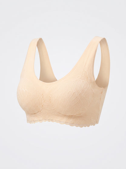 Elegant & Supportive Seamless Comfort Bra