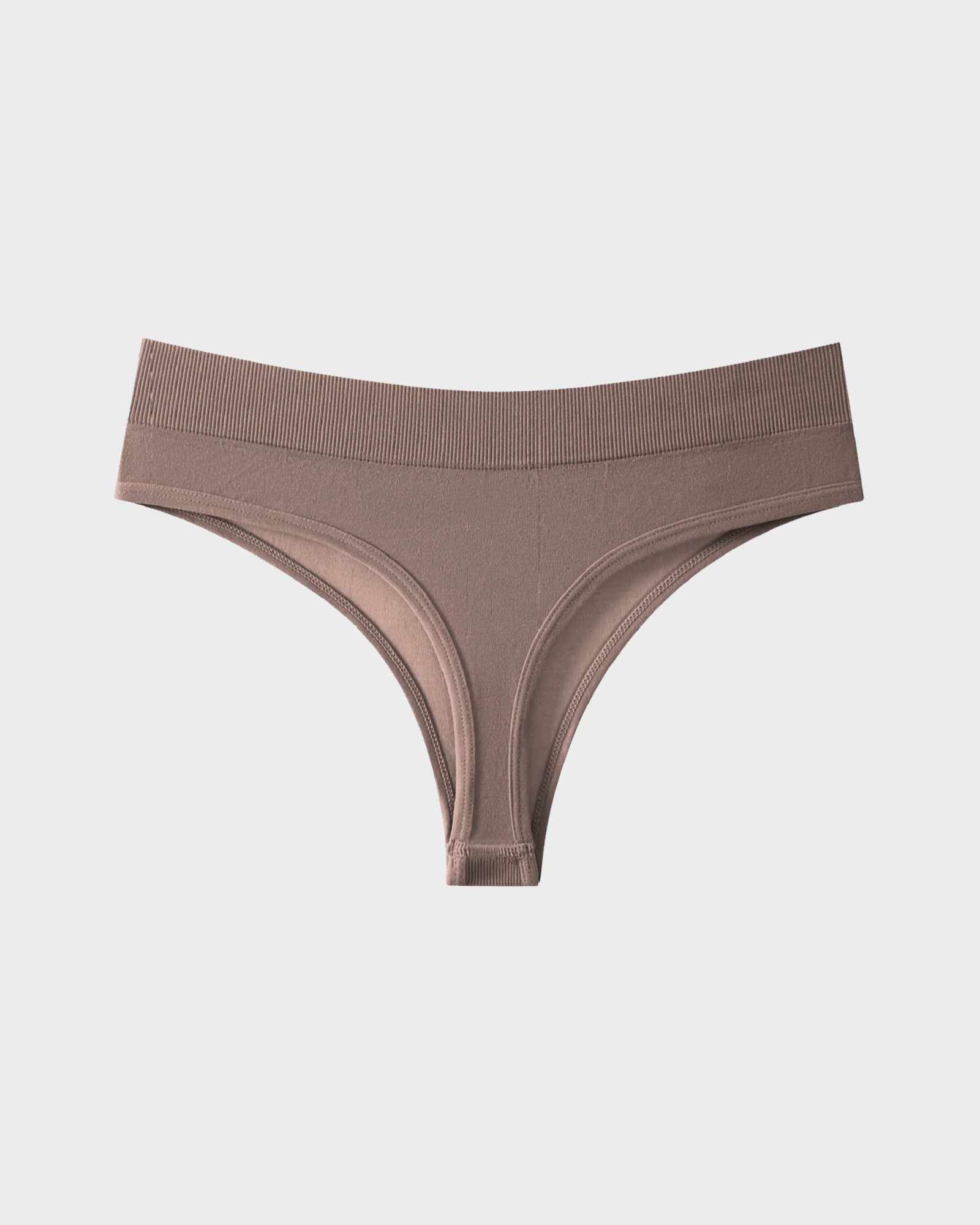 Seamless Thong Panties with Stretch Comfort (9-Pack)