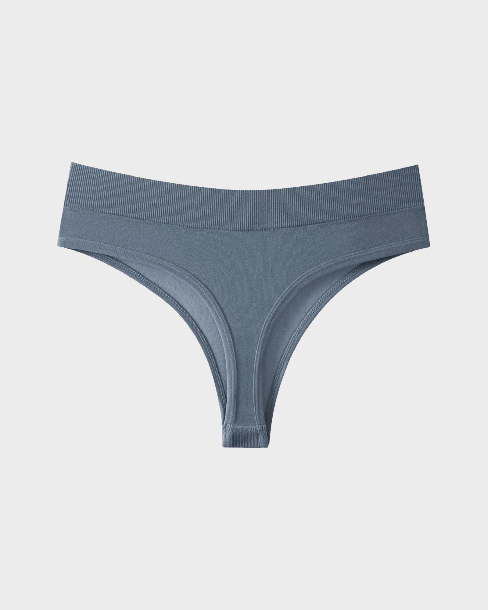 Seamless Thong Panties with Stretch Comfort (9-Pack)