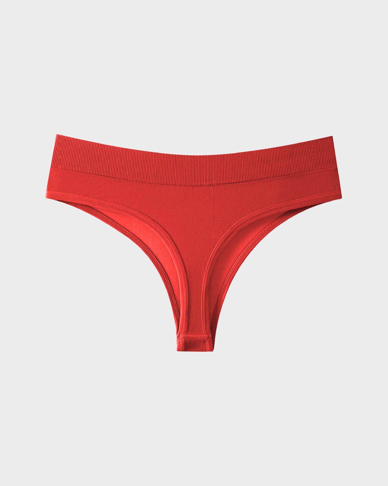 Seamless Thong Panties with Stretch Comfort (9-Pack)