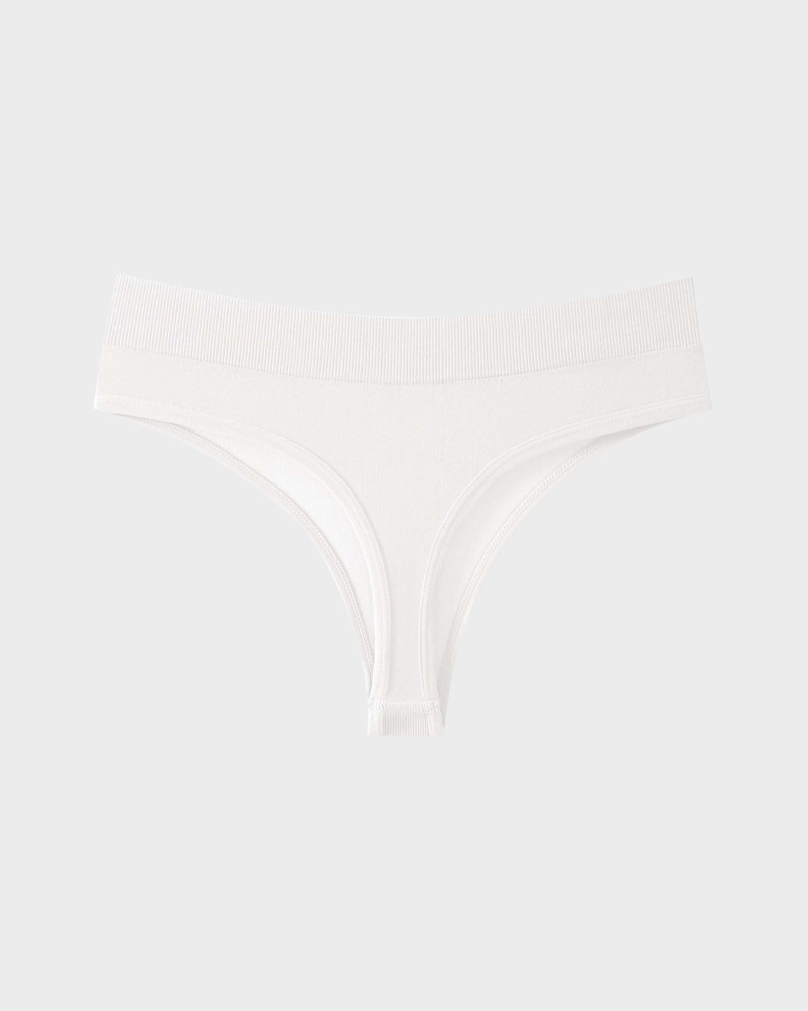 Seamless Thong Panties with Stretch Comfort (9-Pack)