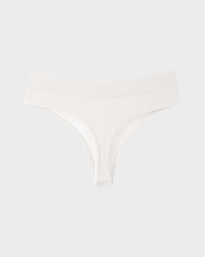 Seamless Thong Panties with Stretch Comfort (9-Pack)