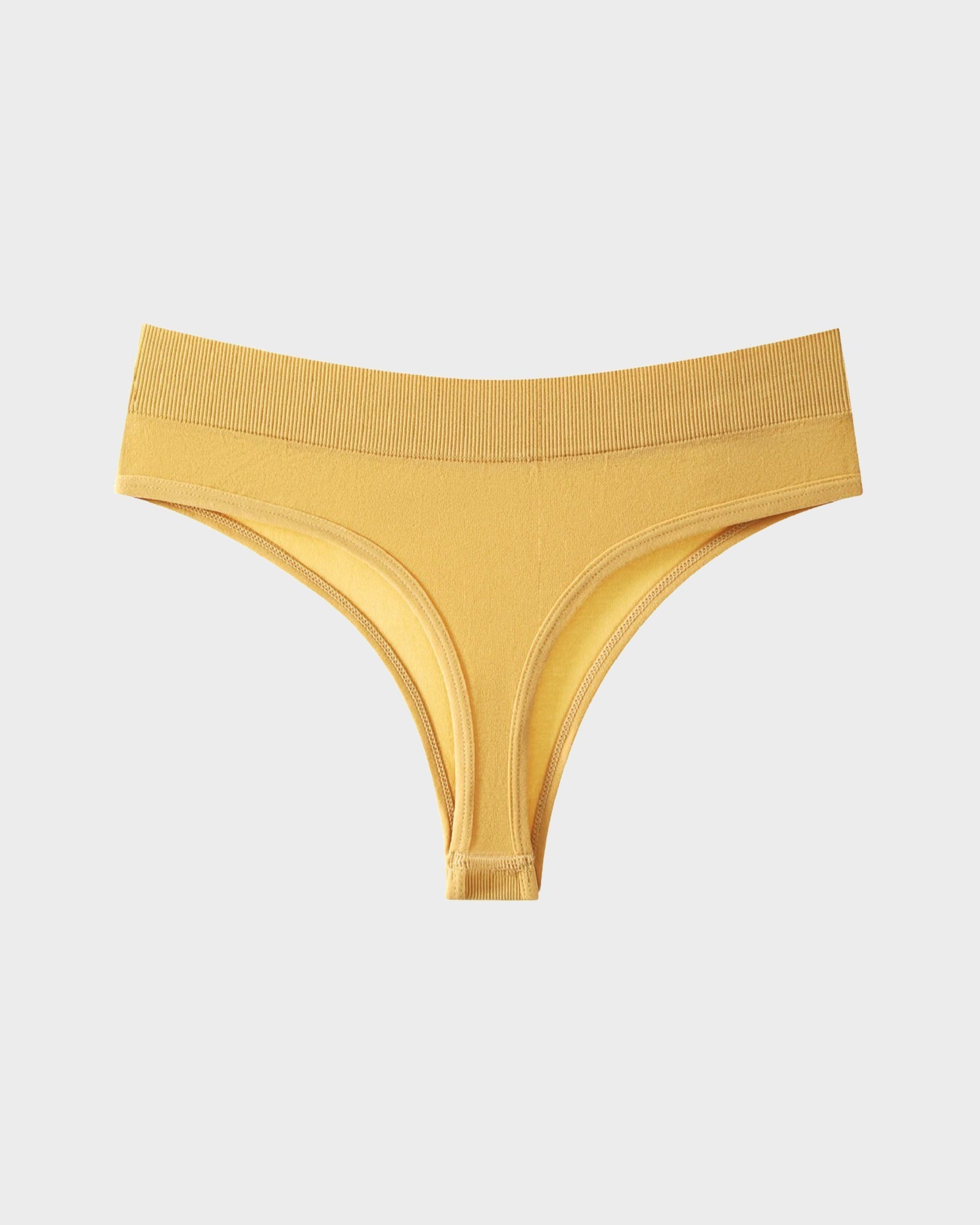 Seamless Thong Panties with Stretch Comfort (9-Pack)