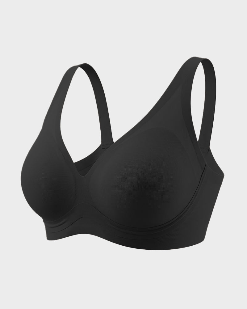 Wireless Full Coverage Bra with Seamless Comfort