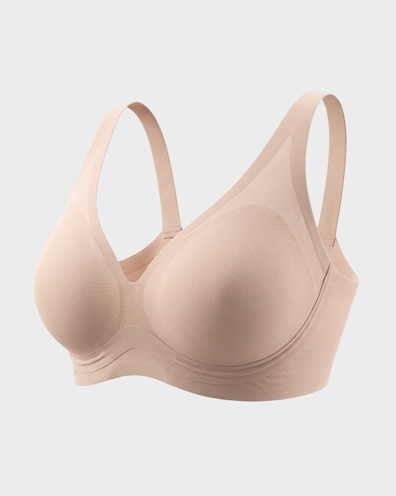Wireless Full Coverage Bra with Seamless Comfort