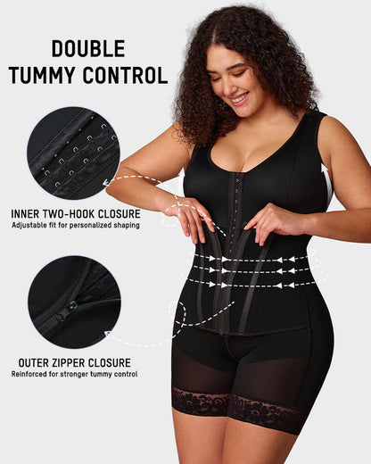 Post Surgery Full Body Compression with Tummy Control