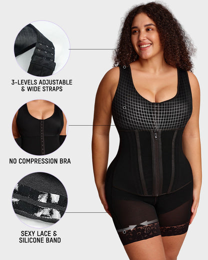 Post Surgery Full Body Compression with Tummy Control