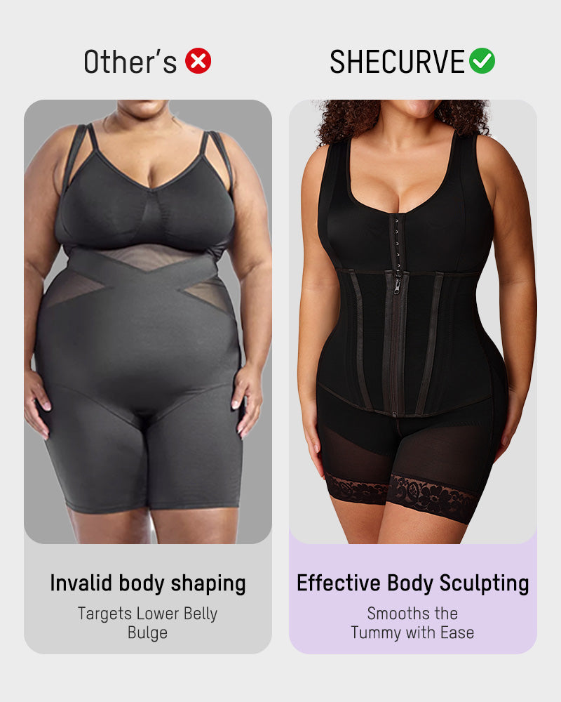 Post Surgery Full Body Compression with Tummy Control