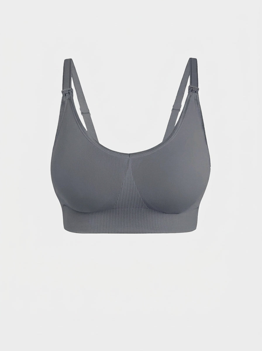 Seamless Nursing Bra with Anti-Sag Support