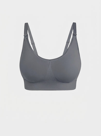 Seamless Nursing Bra with Anti-Sag Support