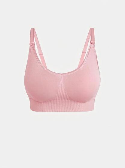 Seamless Nursing Bra with Anti-Sag Support