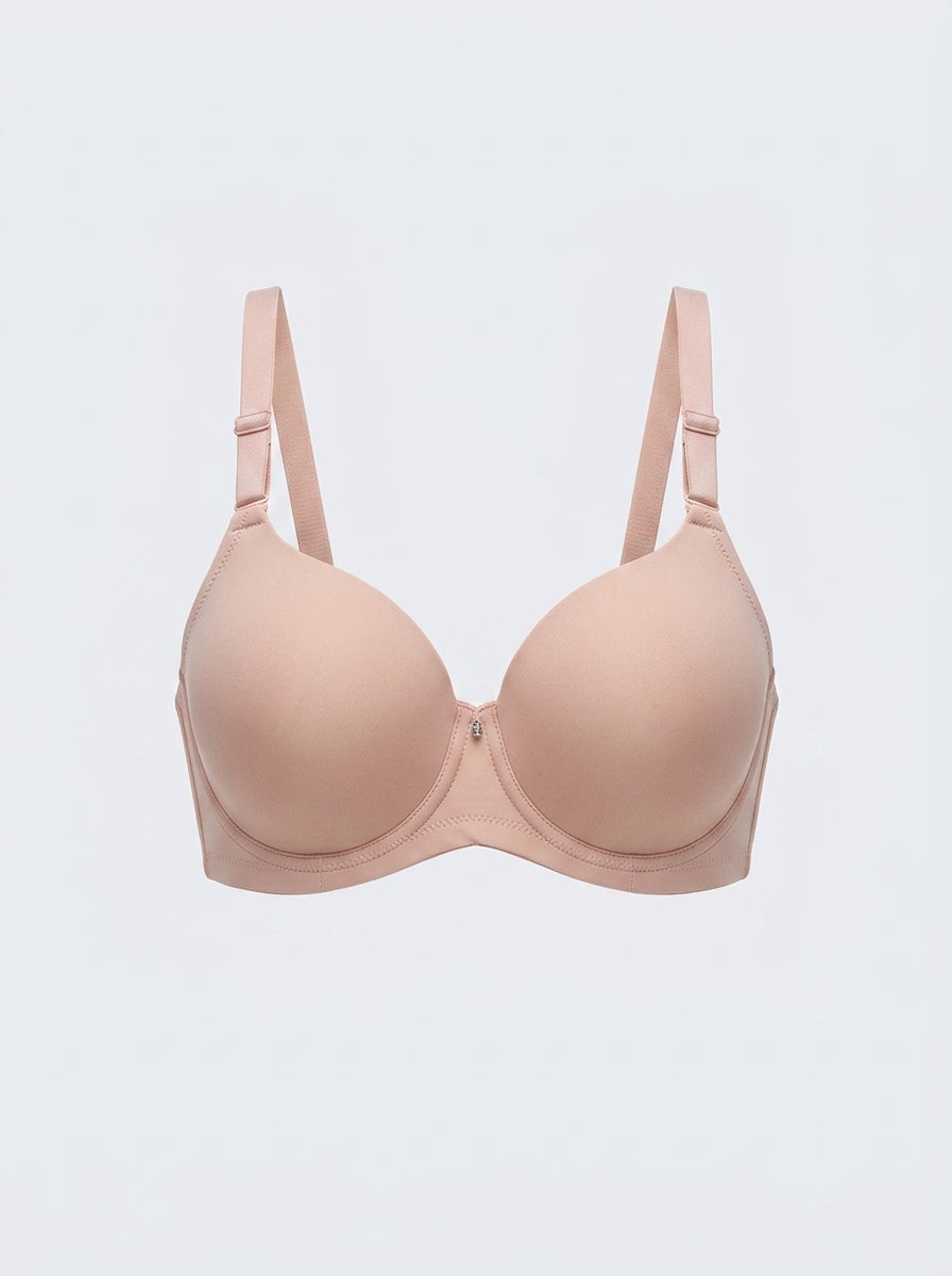 Smooth Push-Up T-Shirt Bra with Underwire