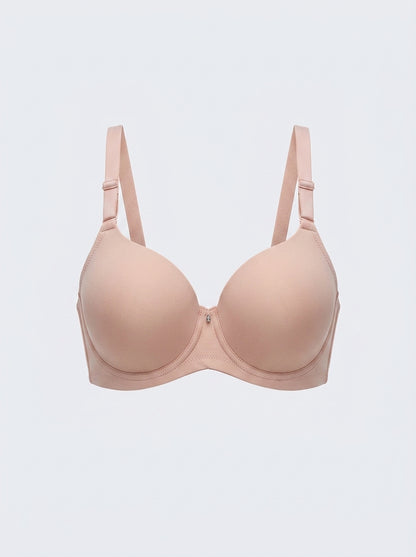 Smooth Push-Up T-Shirt Bra with Underwire