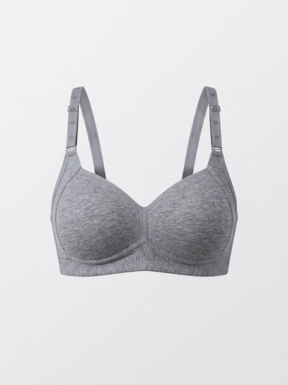 Cotton Wire-Free Full Coverage Bra